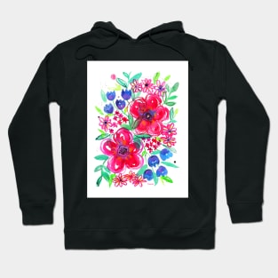 Colorful flowers Hoodie